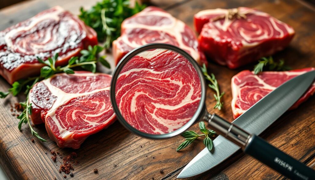 evaluating beef quality